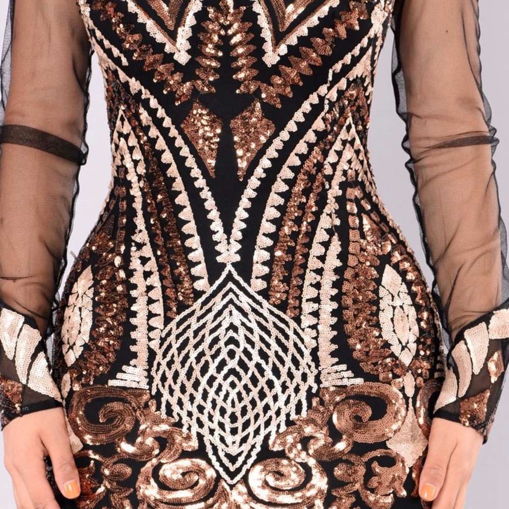 Sequin Dress